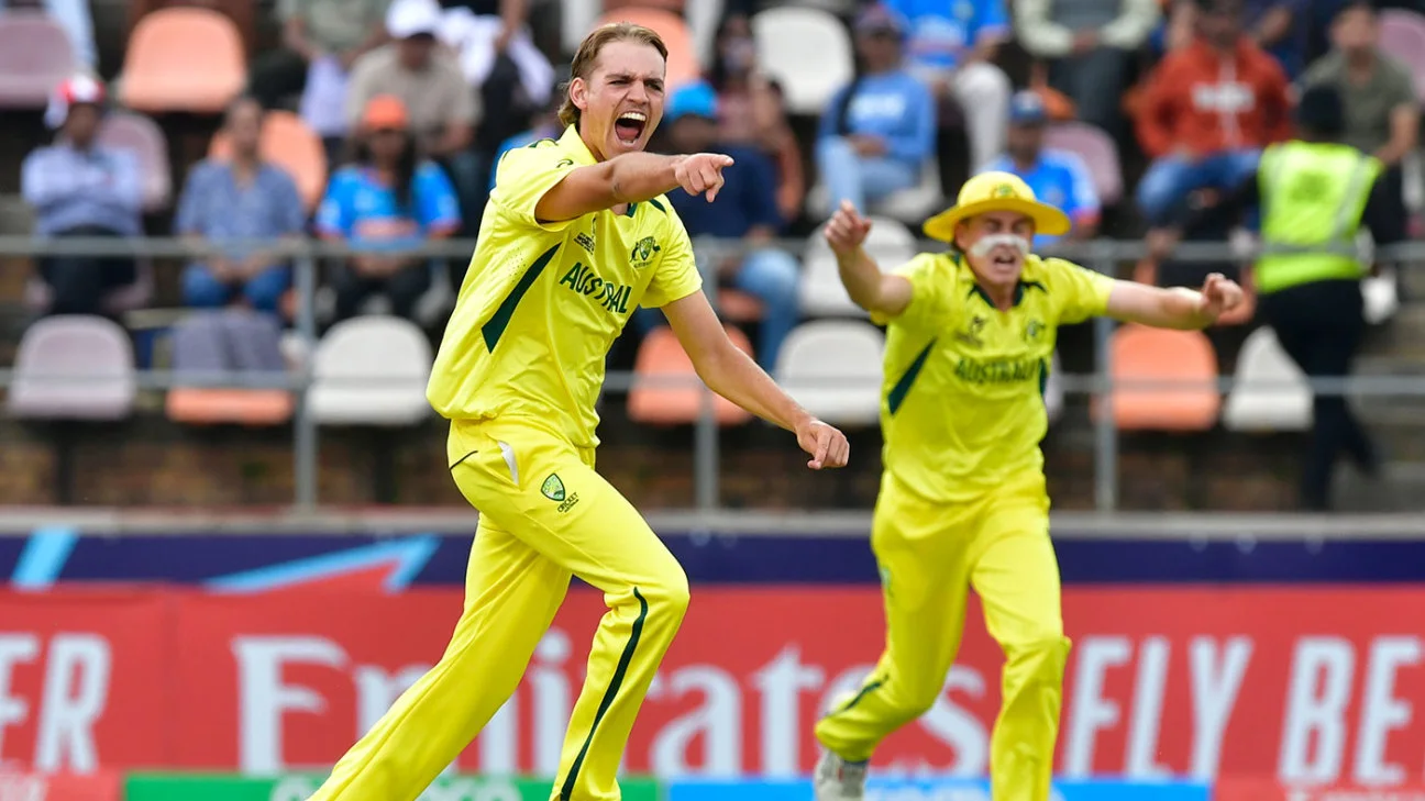 Australia put teenage quick Beardman on standby for England ODIs